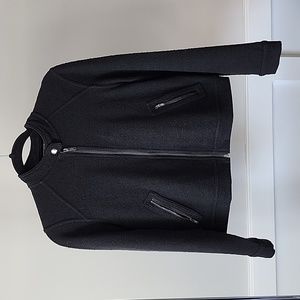 Banana Republic black zip up